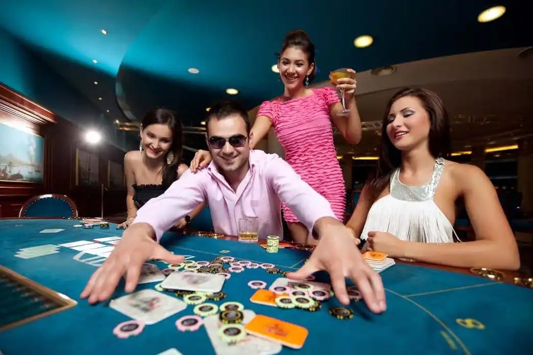 Live casino dealer studio multi-camera setup